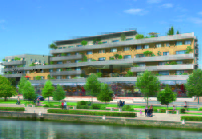 La résidence Eden Lodge à Bayonne.